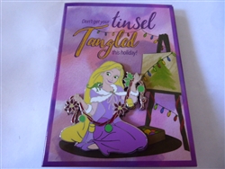 Disney Trading Pin  Rapunzel Don't Get Your Tinsel Tangled Greeting Card