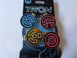 Disney Trading Pin Tron Lightcycle Run Teams Set