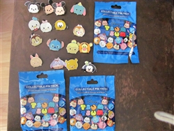 Disney Trading Pin Tsum Tsum Mystery Pack complete set of 16 pins