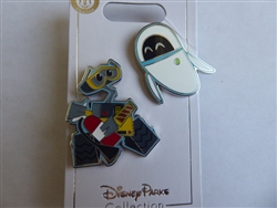 Disney Trading Pin Wall-E And Eve Fire Extinguisher Two Pin Set