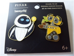 Disney Trading Pin Disney Pixar WALL-E and EVE Set