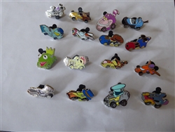 Disney Trading Pins Disney Racers Mystery Collection complete set of 16 pins