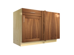 1 door 1 drawer blind corner base cabinet (RIGHT side hinged with integrated filler)