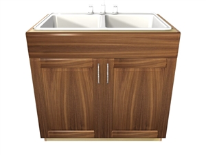 2 door 1 false front SINK base cabinet