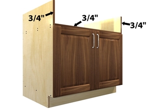 rangetop base cabinet