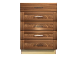 5 drawer base cabinet