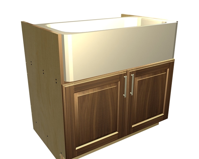 Unfinished farmhouse deals sink base cabinet