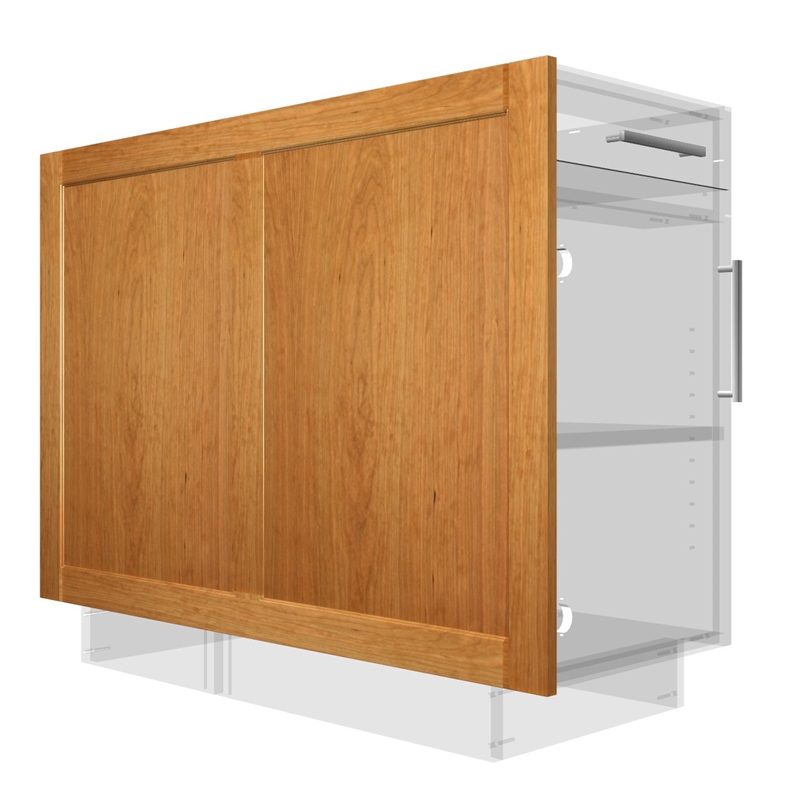 Finished End Panel - APPLIED DOOR - VERTICAL STILE -base cabinets