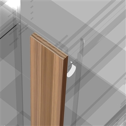 Slim tall cabinet filler