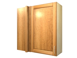 1 door blind corner wall cabinet (LEFT side hinged with integrated filler)