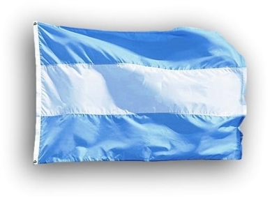 2' x 3' Argentina Flag Nylon