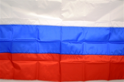 2' x 3' Russia Flag - Nylon