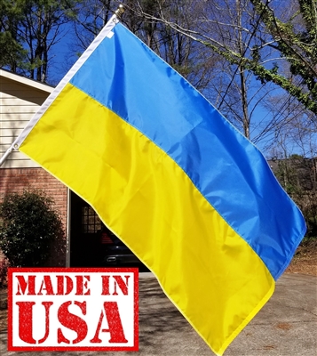 2' x 3' Ukraine Flag - Nylon