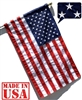 2.5x4 FT U.S. American Flag (Sleeve) - Made in America