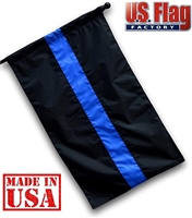 2.5'x4' Thin Blue Line Flag (Pole Sleeve) (Sewn Stripes) for Police Officers