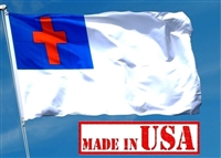 3x5 FT Christian Flag - Nylon - American Made