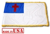 3' x 5' ChristianFlag - Nylon - Pole Sleeve and Fringe