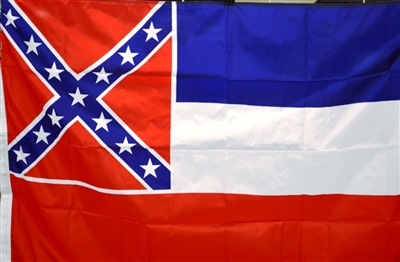 3' x 5' Mississippi Flag
