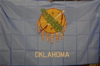 3' x 5' Oklahoma Flag - Nylon