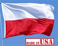 3' x 5' Poland Flag - Nylon