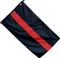 3'x5' Thin Red Line Flag (Sewn Stripes) (3 Stripes) - for FireFighters