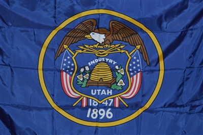 3' x 5' Utah Flag - Nylon
