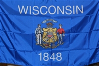 3' x 5' Wisconsin Flag - Nylon