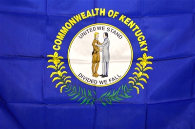 4' x 6'  Kentucky Flag - Nylon