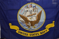 4x6 FT Navy Flag - Nylon