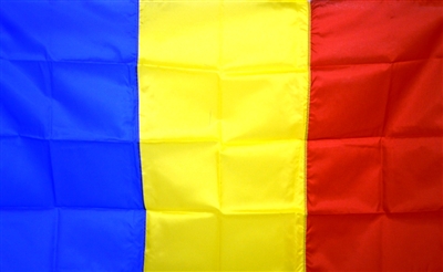 4' x 6'  Romania Flag - Nylon