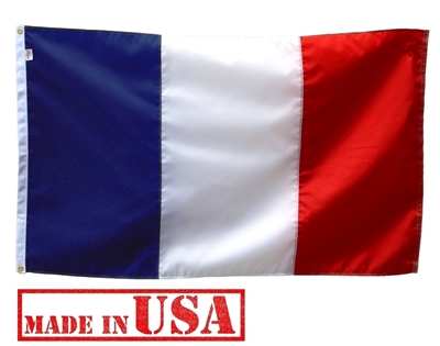 5' x 8'  France Flag - Nylon