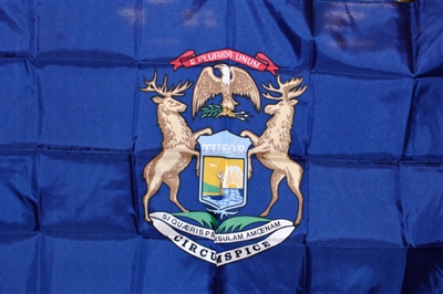 5' x 8'   Michigan Flag - Nylon