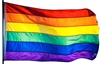 6'x10' Rainbow Flag (Sewn Stripes) Outdoor SolarMax Nylon, 100% Made in America.