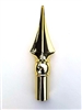 Gold Spear (ABS) - 8 Inch