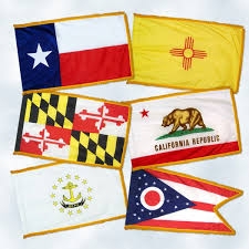 Indoor State Flag