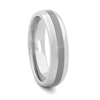 STEEL REVOLTâ„¢  Satin High Polish Finish Wedding Band