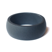 AKTYVUSâ„¢ Matte Black Men's Silicone Wedding Band