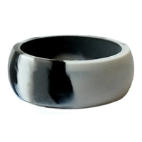 AKTYVUSâ„¢ Smoke Grey Camoouflage Men's Silicone Wedding Band