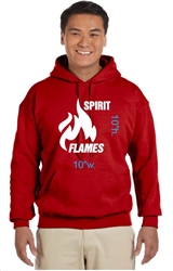 UNISEX ADULT CARDINAL RED LEADERSHIP HOODIE