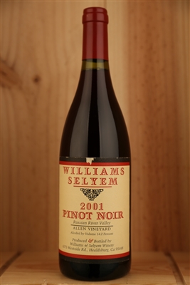 2001 Williams Selyem Allen Vineyard Pinot Noir, 750ml