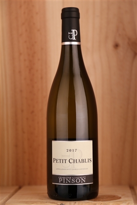 2017 Charlene & Laurent Pinson Petit Chablis, 750ml