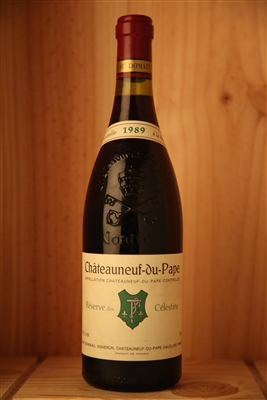 1989 Henri Bonneau Chateauneuf Du Pape "Celestins", 750ml