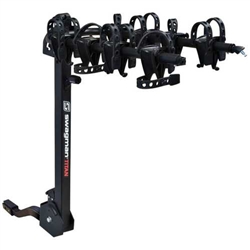 Swagman 63410 BIKE RACK, HITCH-MOUNT 1-1/4IN, 2IN - TITAN FOUR, 4 BIKE, FOLDING