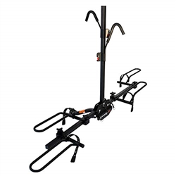 Swagman 64670 BIKE RACK, HITCH-MOUNT 1-1/4IN, 2IN - XTC 2, 2 BIKE, FOLDING ARM