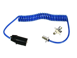 Blue Ox BX88254 7-Wire to 4-Wire Coiled Electrical Cable