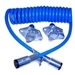 Blue Ox 6' 4-Wire Coiled Electrical Cable | BX8861
