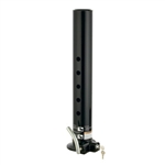 B&W Hitches  Defender Trailer Coupler; Defender; Use With Gooseneck Hitches; 4 Inch Inside Diameter; Without Outer Sleeve;With Push Button Keyed Lock