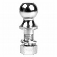 B&W Hitches 16K Trailer Hitch Ball; 2-5/16 Inch x 1-1/4 Inch x 2-1/2 Inch Ball; 16000 Pound Gross Weight Capacity; Chrome; Steel