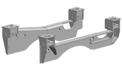 Pullrite 2332 ISR Series SuperRail Custom Mounting Kit  20K