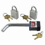 3 Piece 1 Hitch & 2 Padlocks Coupler Padlock Set | 304